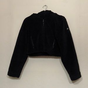 LA Sherpa Jacket, Size Medium, Black, Worn Twice